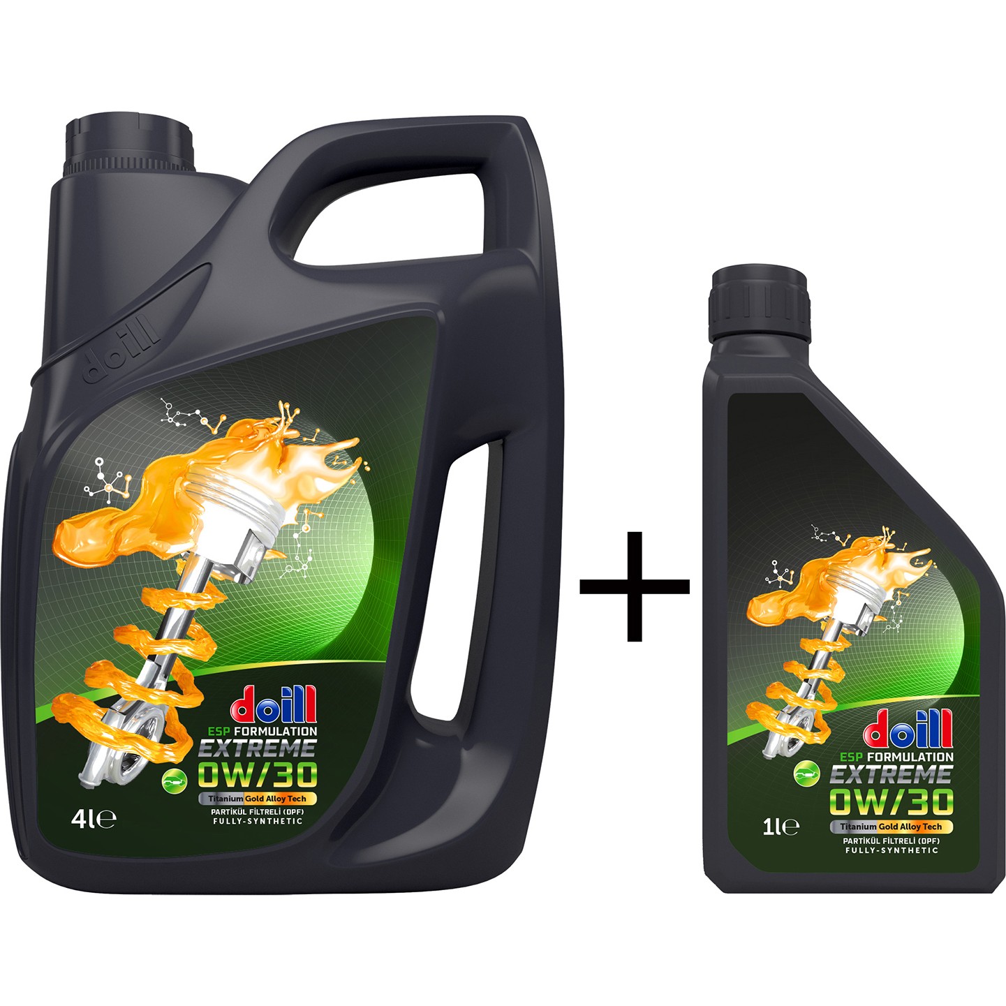 10272239353906.jpg Doill EXTREME 0W-30 API SN/CF ACEA C3 5 Litre Tam Sentetik Partiküllü Motor Yağı (Üretim Yılı: 2025) - Görsel 1