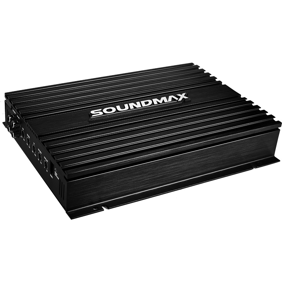 10341799985202.jpg Soundmax Sx-600.1D Oto Amfi Mono Max Power 4000W Bas Kontrol - Görsel 1