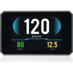 Gplus P16 Hud Head Up Display Obd 48 Fonksiyonlu Araç Data Yansıtıcı Alarmlı Erken Uyarı Sistemi Hız Devir Gösterge Ekranı - Görsel 3