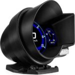 Gplus F8 Hud Head Up Display Obd 48 Fonksiyonlu Araç Data Yansıtıcı Alarmlı Erken Uyarı Sistemi Hız Devir Gösterge Ekranı - Görsel 2