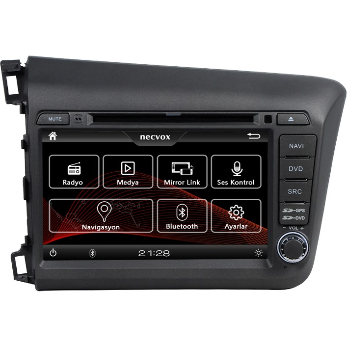 110000004747299.jpg Necvox DVA-S9950 Honda Civic 2012 Navigasyon ve Multimedya Sistemi - Görsel 1