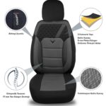 Oto Pandami Fiat Egea 2015+ Uyumlu Gri Koltuk Kılıfı KKG109 - Görsel 3