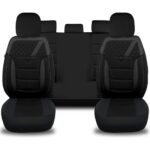 Oto Pandami Opel Corsa D 2006 - 2014 Uyumlu Siyah Koltuk Kılıfı KKS474