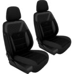 Oto Pandami Opel Corsa D 2006 - 2014 Uyumlu Siyah Koltuk Kılıfı KKS474 - Görsel 2