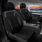 Oto Pandami Opel Corsa D 2006 - 2014 Uyumlu Siyah Koltuk Kılıfı KKS474 - Görsel 6