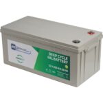 Agromot 12V 200 Ah Jel Akü Deep Cycle Nano Carbon Agm Battery - Görsel 3