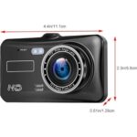 Wevolt MB-300 1296P 4" IPS Dokunmatik Ekran Araç Içi Çift Kamera Gece Görüşlü. Ön ve Arka Araç Kamera. - Görsel 4