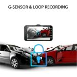 Wevolt MB-300 1296P 4" IPS Dokunmatik Ekran Araç Içi Çift Kamera Gece Görüşlü. Ön ve Arka Araç Kamera. - Görsel 5