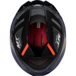 Mt Helmets Kask mt Thunder 4 Sv Solid A1 Gloss Black Şeffaf Vizör - Görsel 5