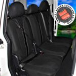 Oto Pandami Fiat Doblo 2 2010-2014 Uyumlu Siyah Ticari Tay Tüyü Koltuk Kılıfı - Görsel 5