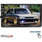 Twogo Double Teyp 7 4X50W Mirrorlink Bt/usb/sd/mp5/aux/fm Kameralı Tofas Seri Twogo Go-Dogan - Görsel 2