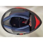 Mt Kask Atom Sv Adventure Mat Kırmızı Çene Açılır Kask Güneş Vizörlü - Görsel 5