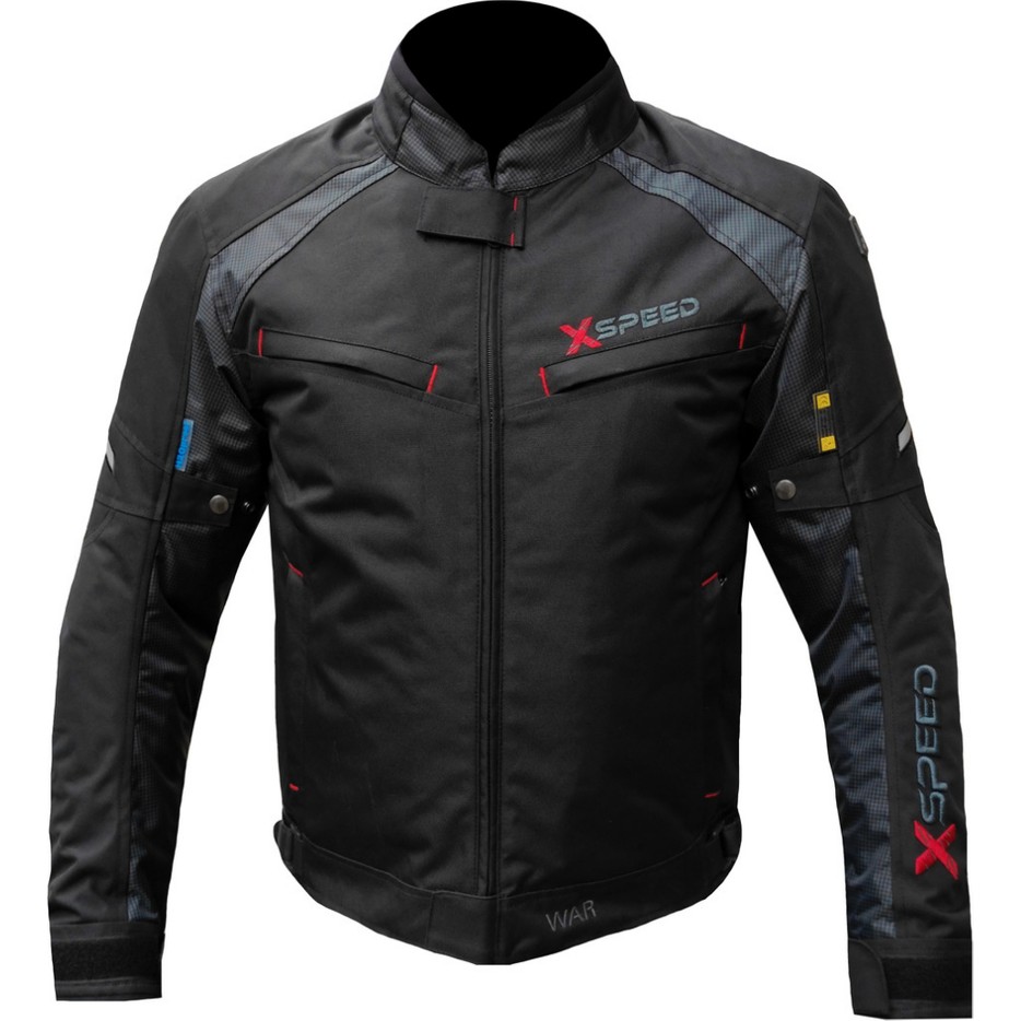 110000384316685.jpg Xspeed War 4 Mevsimlik Korumalı Motosiklet Montu Yeni Sezon - Görsel 1