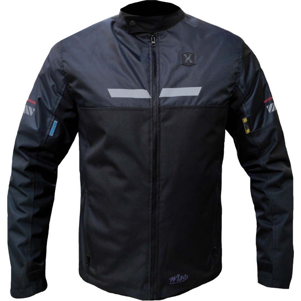 110000384713934.jpg Xspeed Wise Korumalı Motosiklet Montu 50. Yıl Özel Füme - Görsel 1