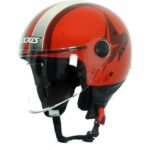 Axxis Açık Motosiklet Kaskı Square Gloss Red SYM0021 - Görsel 2