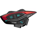 Crown Micro 8 Kişilik intercom Motosiklet Kask Bluetooth Interkom Seti Cmmk-08 - Görsel 2