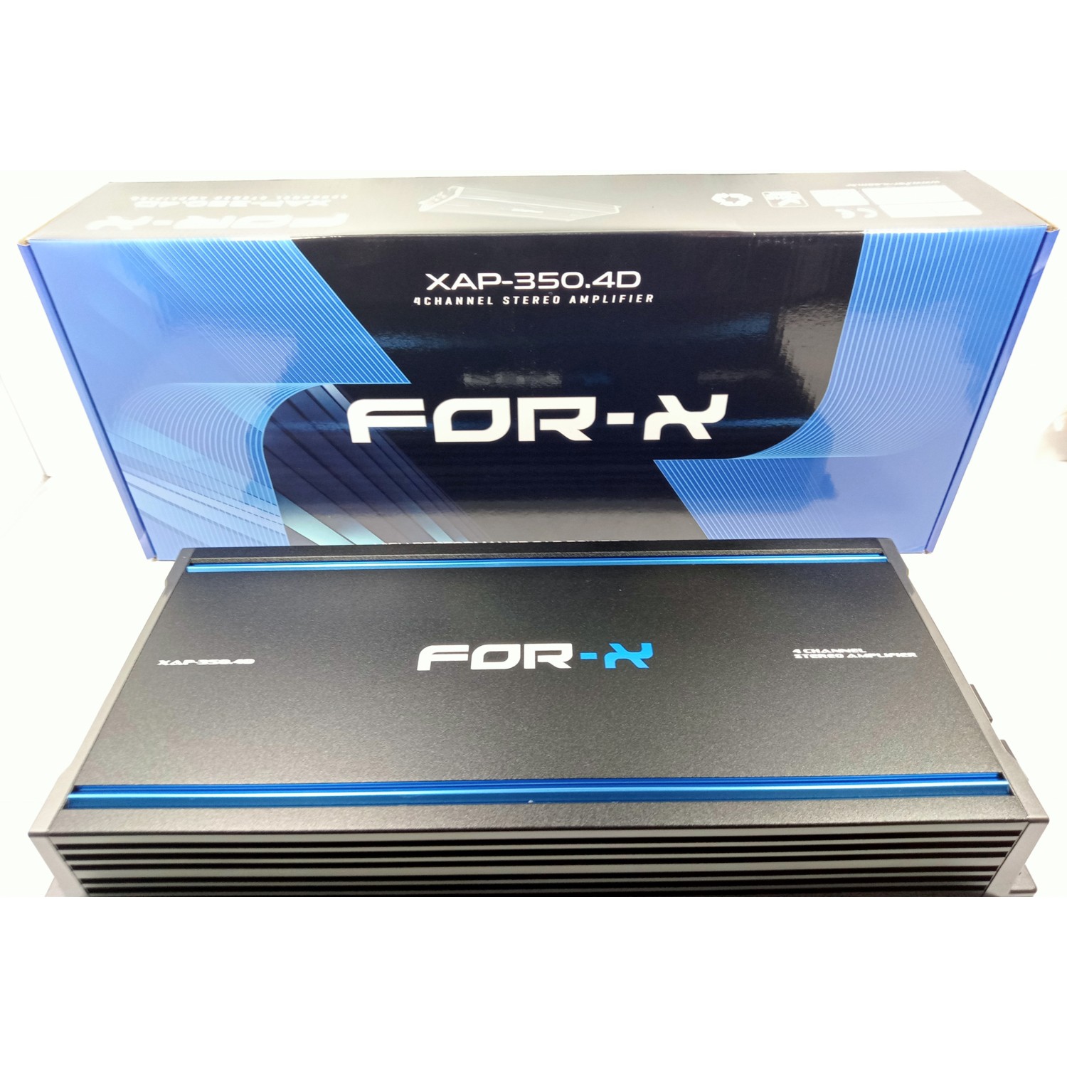 110000419453146.jpg For-x Amfi – 4 x 350 Rms Ses ve Bass Amfisi – For-X XAP-350.4D Oto Anfi - Görsel 1