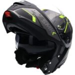 Smk Gullwing Kresto Çene Açılır Kask - Mat Neon - Görsel 2