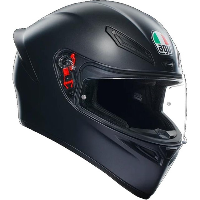 110000456315130.jpg Agv K1 S Mono Matt Black Kapalı Motosiklet Kaskı - Görsel 1