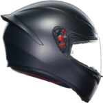 Agv K1 S Mono Matt Black Kapalı Motosiklet Kaskı - Görsel 2