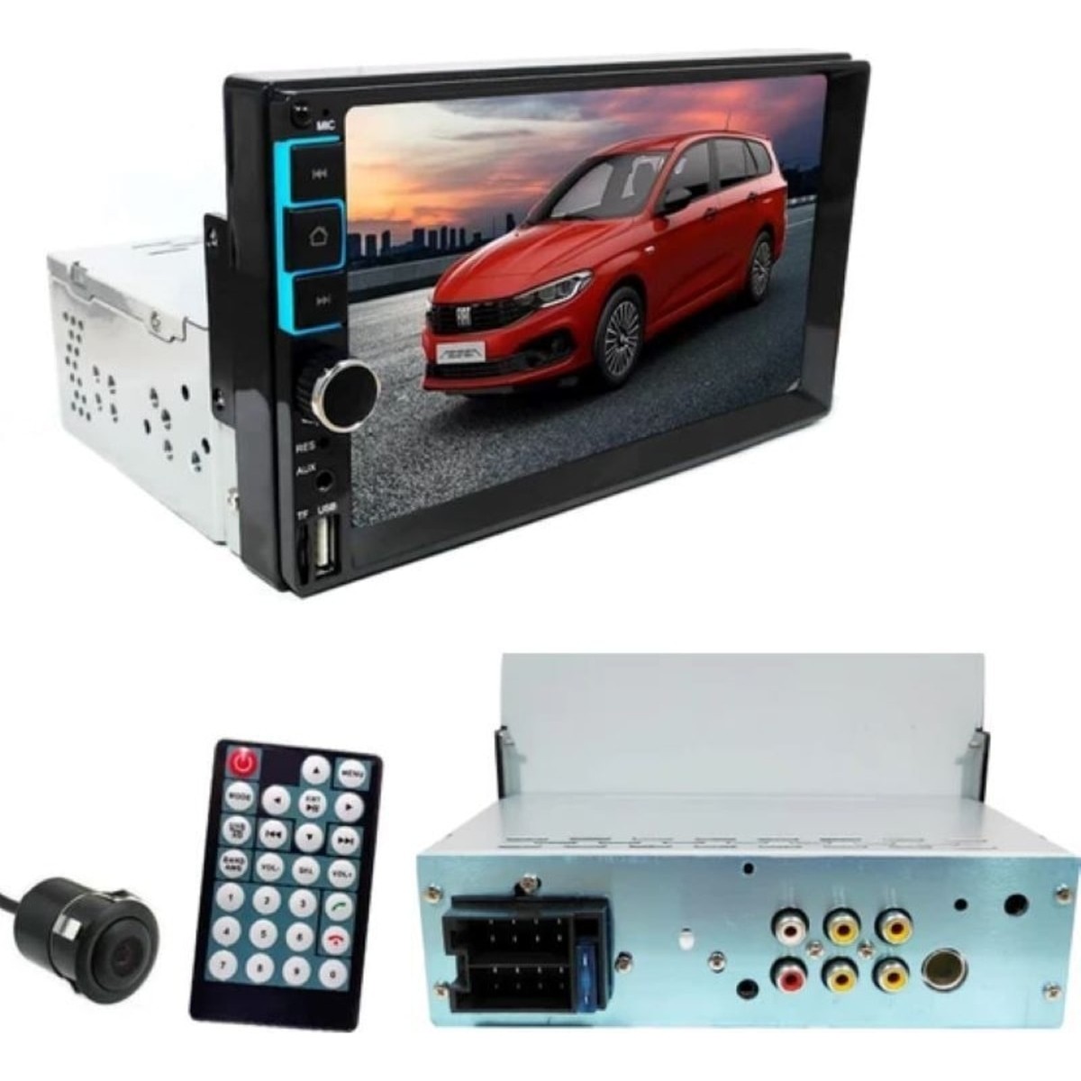 110000464838341.jpg Sound City MS-820 7 Inç Tek Din Teyp - Görsel 1