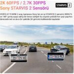 Viofo A119 Mini-2 Hdr 2k 60FPS 5ghz Wifi ve Gps'li Araç Kamerası - Görsel 4