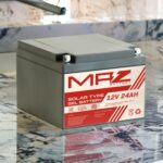 Maz Akü 12 Volt 24 Amper (Ah) Solar Jel VRLA Akü (Yeni Üretim) - Görsel 2