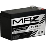 Maz Akü 12 Volt 9 Amper (Ah) Kuru AGM VRLA Akü (Yeni Üretim)