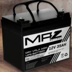 Maz Akü 12 Volt 35 Amper (Ah) Kuru AGM VRLA Akü (Yeni Üretim) - Görsel 2