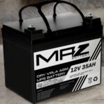 Maz Akü 12 Volt 35 Amper (Ah) Kuru AGM VRLA Akü (Yeni Üretim) - Görsel 3
