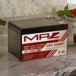 Maz Akü 12 Volt 12 Amper (Ah) Solar Jel VRLA Akü (Yeni Üretim) - Görsel 3