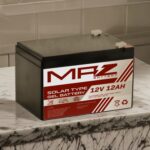 Maz Akü 12 Volt 12 Amper (Ah) Solar Jel VRLA Akü (Yeni Üretim) - Görsel 5