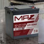 Maz Akü 12 Volt 50 Amper Solar Jel Akü 12V 50AH (Yeni Üretim) - Görsel 2