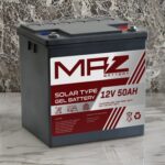 Maz Akü 12 Volt 50 Amper Solar Jel Akü 12V 50AH (Yeni Üretim) - Görsel 4