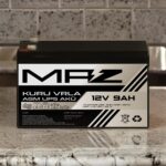 Maz Akü 12 Volt 9 Amper (Ah) Kuru Agm Vrla Güç Kaynağı Ups Akü - Görsel 4