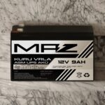 Maz Akü 12 Volt 9 Amper (Ah) Kuru Agm Vrla Güç Kaynağı Ups Akü - Görsel 5