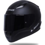 Ls2 Rapid Mat Siyah Kask Siyah Vizörlü + Şeffaf vizör hediyeli