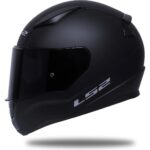 Ls2 Rapid Mat Siyah Kask Siyah Vizörlü + Şeffaf vizör hediyeli - Görsel 2