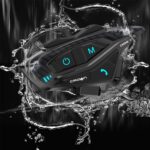 Crown Micro 8 Kişilik intercom Motosiklet Kask Bluetooth Interkom Seti Cmmk-08 - Görsel 5