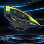Crown Micro 8 Kişilik intercom Motosiklet Kask Bluetooth Interkom Seti Cmmk-08 - Görsel 6