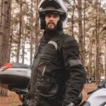 Ebakbak Motosiklet Montu Uzun Model 4 Mevsim Full Korumalı Maxdura Kumaş Aırbag Toruıng Mont Siyah - Görsel 2