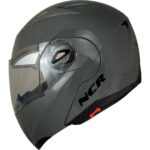 Çene Açılır Kask Vizörlü Koyu Nardo Ece Belgeli