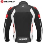 Scoyco JK152 4 Mevsim Motosiklet Montu Kırmızı - Görsel 4