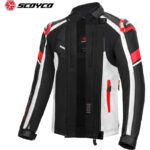 Scoyco JK152 4 Mevsim Motosiklet Montu Kırmızı - Görsel 5