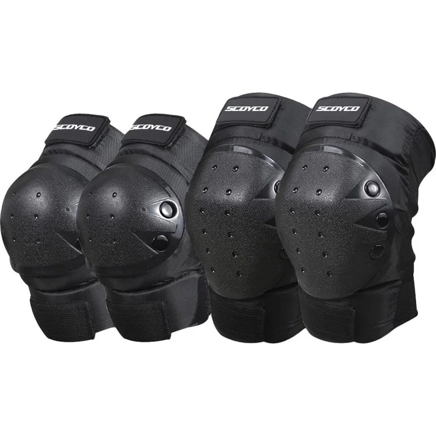 110000555320374.jpg Scoyco D329 Dizlik-Dirseklik Set - Görsel 1