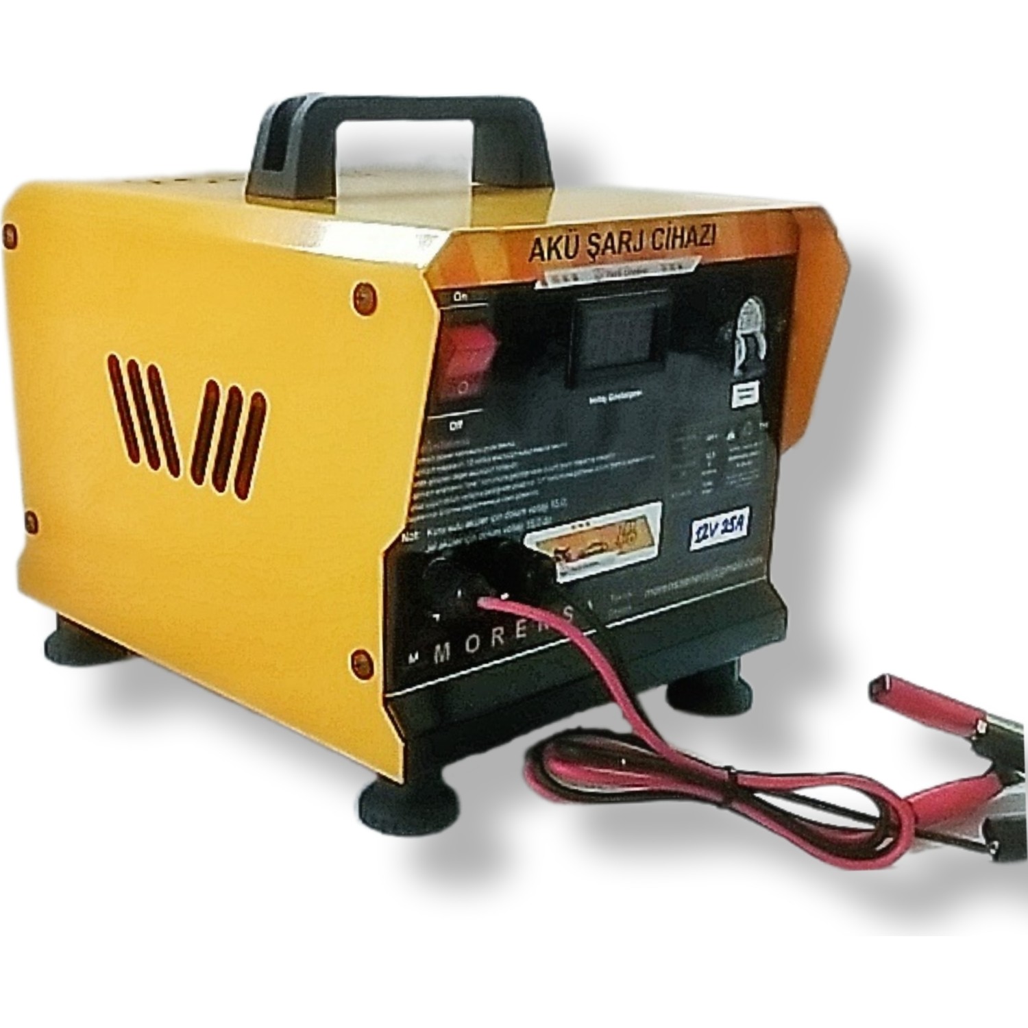110000573196750.jpg Morensa Enerji 12 Volt 25 Amper Bakır Sargılı Dijital Akü Şarj Cihazı - Görsel 1