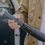 Mioji Mio 2 4in1 Akü Takviye Jump Starter Mini Şarjlı Süpürge Hava Pompası ve Led Fener 10400mAh Araç Kombo Kit - Görsel 4