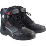 Ebakbak Motosiklet Ayakkabısı Güçlendirilmiş Koruma Deri Kısa Italyan Model Sert Korumalı Motor Botu