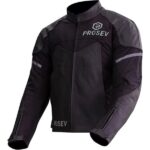 Ebakbak Motosiklet Montu Kısa 4 Mevsim Full Korumalı Deri ve Maxdura 600D Kumaş Black King Motor Mont