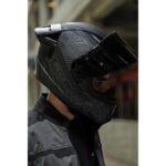 Ls2 Rapid 2 Race Crypt Mat Siyah Kask - Görsel 5